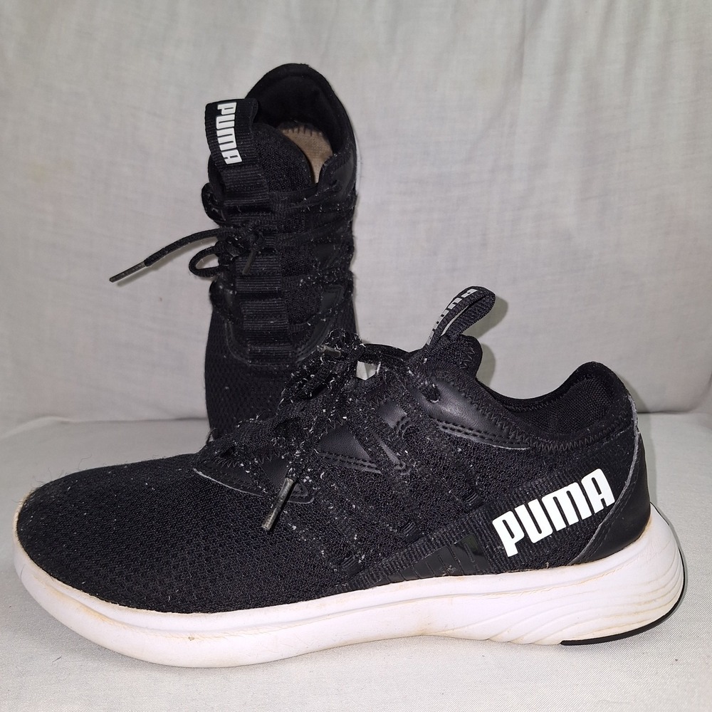 Men's Puma Star Vital Athletic Shoes,‎ Size 8.5 Black Training Breathable Knit